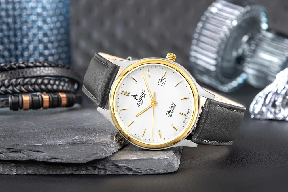 Vyriškas laikrodis Atlantic Seabase 60343.43.21 + BOX
