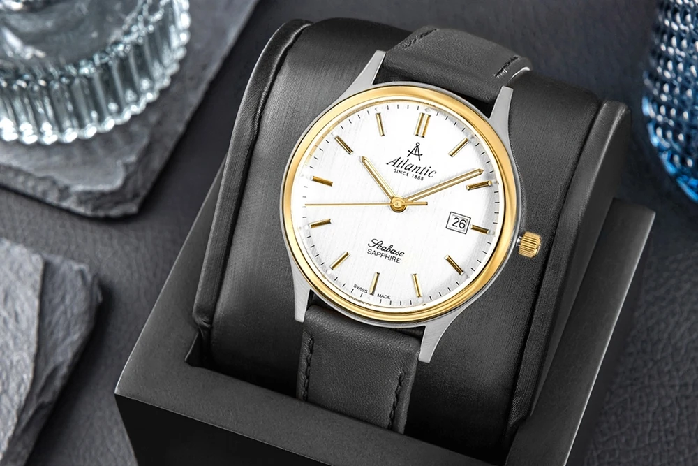 Vyriškas laikrodis Atlantic Seabase 60343.43.21 + BOX