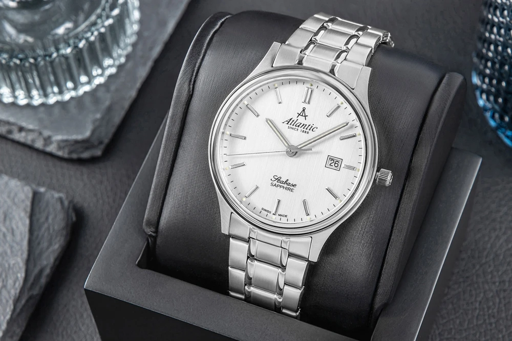 Vyriškas laikrodis Atlantic Seabase 60348.41.21 + BOX