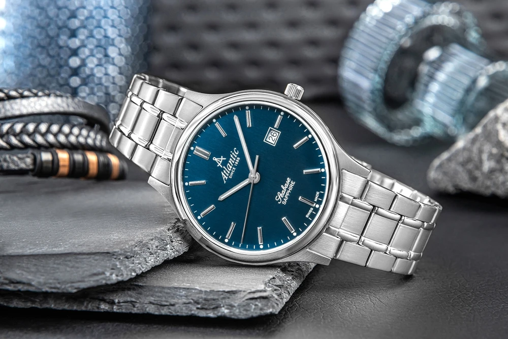 Vyriškas laikrodis Atlantic Seabase 60348.41.51 + BOX