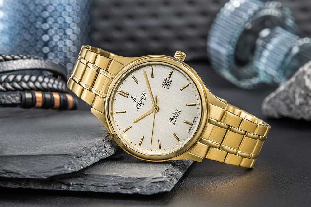 Atlantic Seabase Vyriškas laikrodis 60348.45.31 + dėžutė
