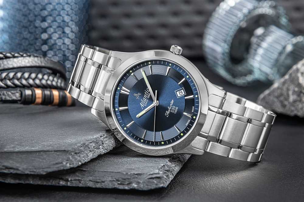 Vyriškas laikrodis Atlantic Seahunter 71365.41.51 + BOX