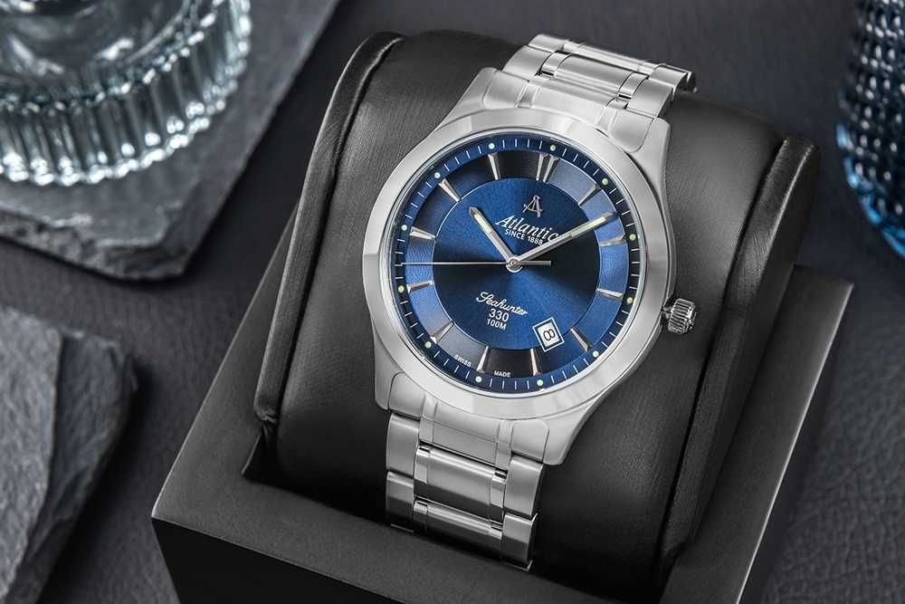 Vyriškas laikrodis Atlantic Seahunter 71365.41.51 + BOX