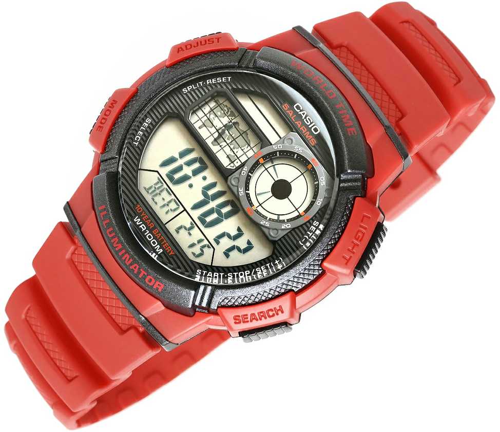 VYRIŠKAS LAIKRODIS CASIO AE-1000W 4AV (zd073c) - WORLD TIME