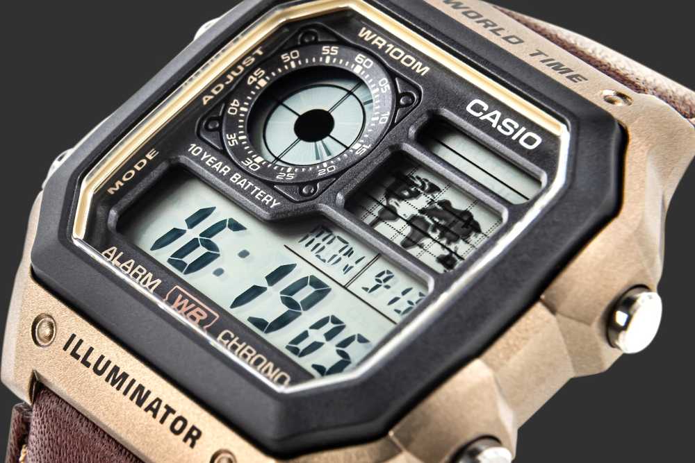 Vyriškas laikrodis CASIO AE-1200WHL-5A + BOX