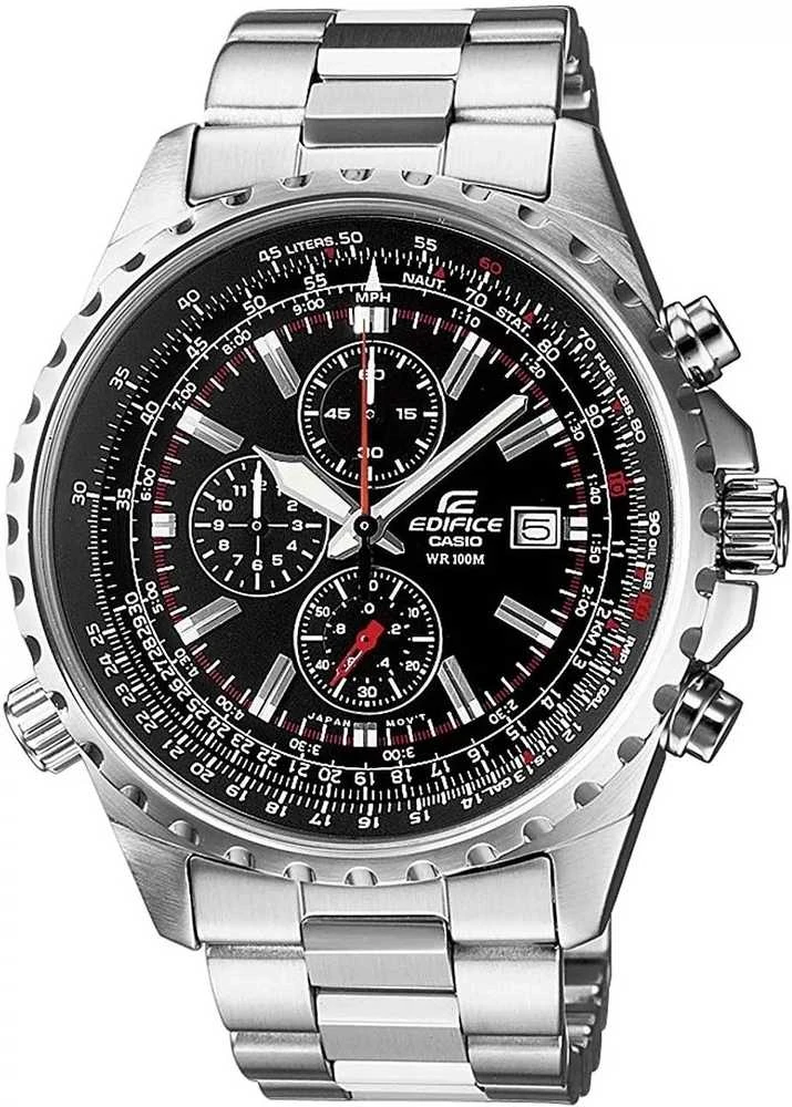 Laikrodis Casio EF-527D-1AVEF - Sukurtas aviatoriams