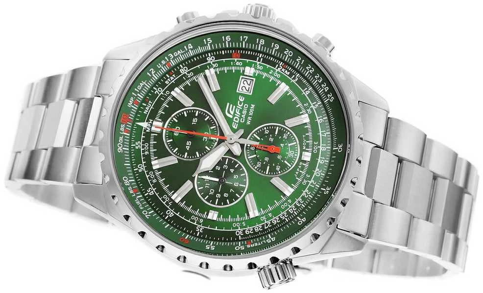 Laikrodis Casio EF-527D-3AVUEF - Sukurtas aviatoriams