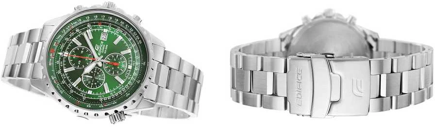 Laikrodis Casio EF-527D-3AVUEF - Sukurtas aviatoriams