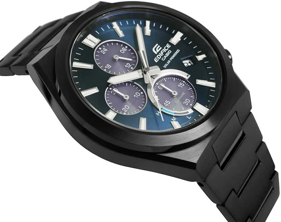 Laikrodis Casio Edifice saulės energija varomas chronografas EFS-S630DC-2AVUEF