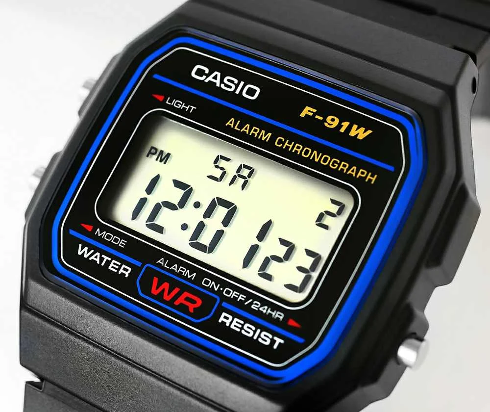 Laikrodis Casio F-91W-1YEG