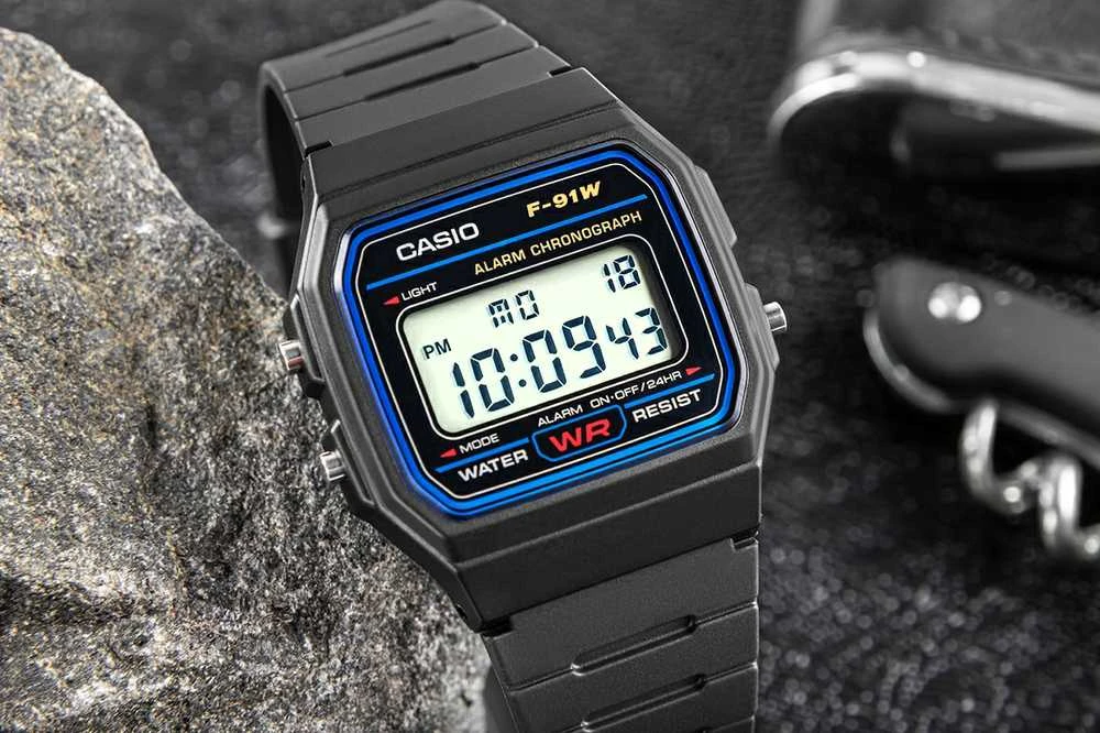 Laikrodis Casio F-91W-1YEG
