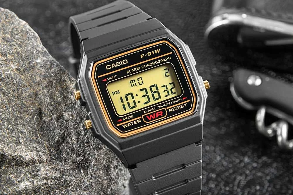 Vyriškas laikrodis CASIO F-91WG-9QDF