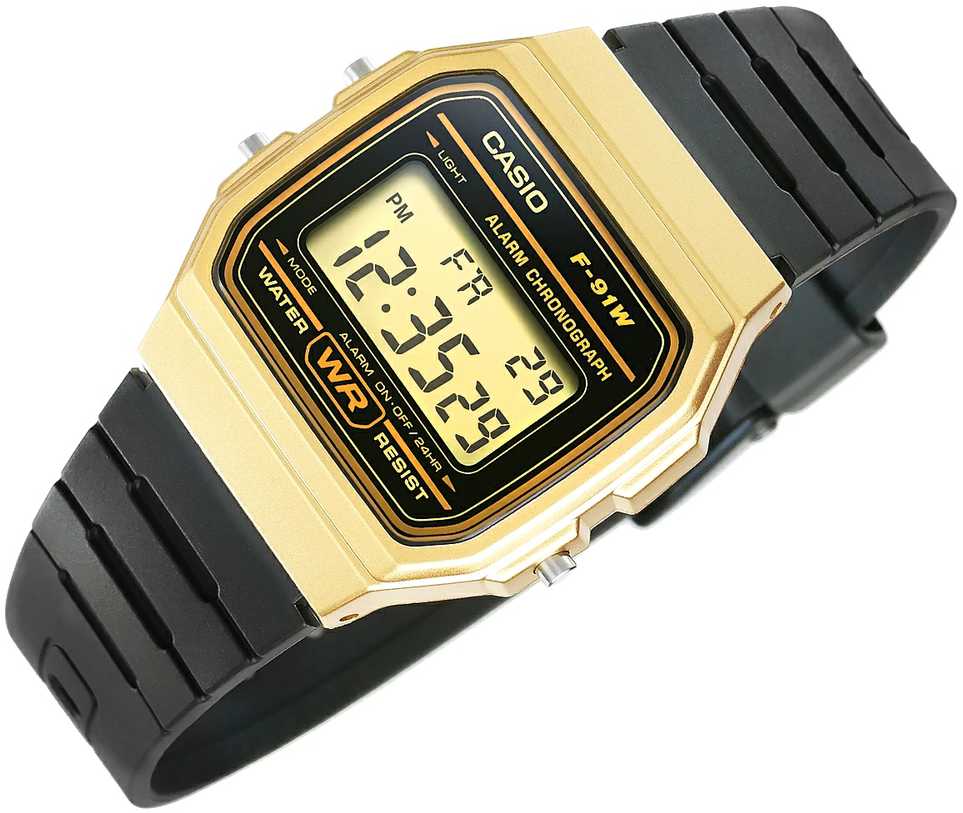 Casio Vyriškas laikrodis F-91WM-9ADF