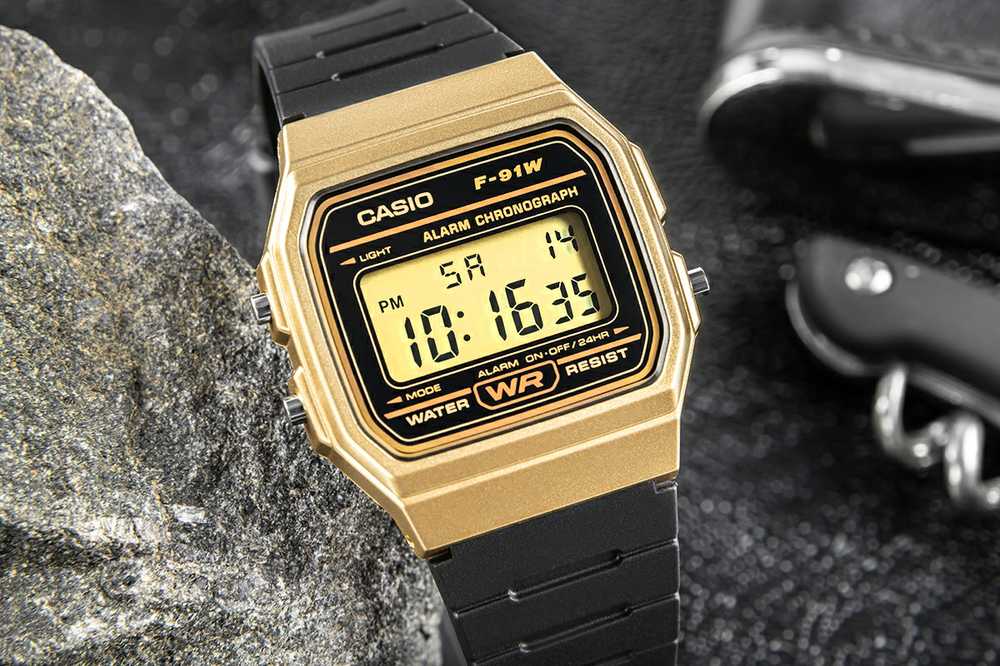 Casio Vyriškas laikrodis F-91WM-9ADF