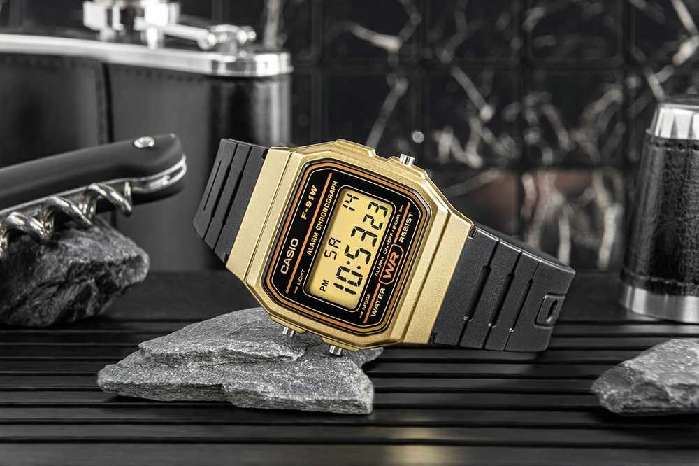 Casio Vyriškas laikrodis F-91WM-9ADF