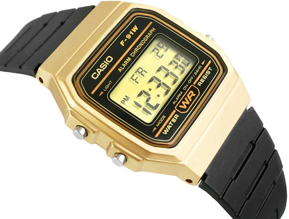Casio Vyriškas laikrodis F-91WM-9ADF