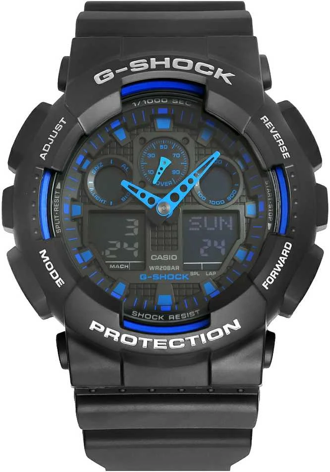 VYRIŠKAS LAIKRODIS CASIO G-SHOCK GA-100-1A2ER (zd135b)