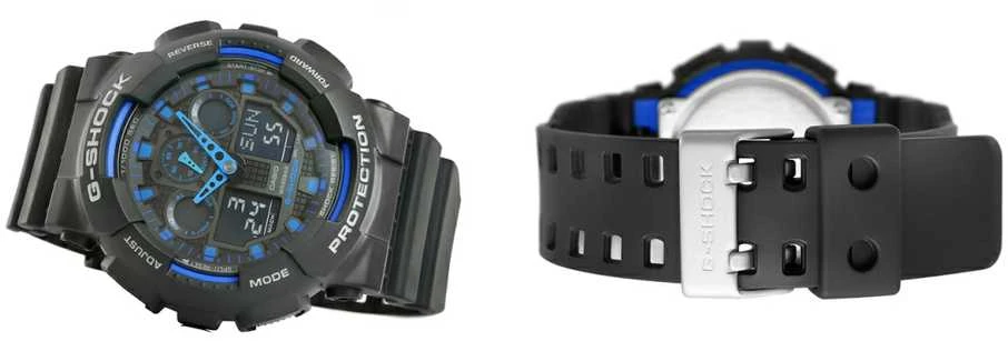 VYRIŠKAS LAIKRODIS CASIO G-SHOCK GA-100-1A2ER (zd135b)