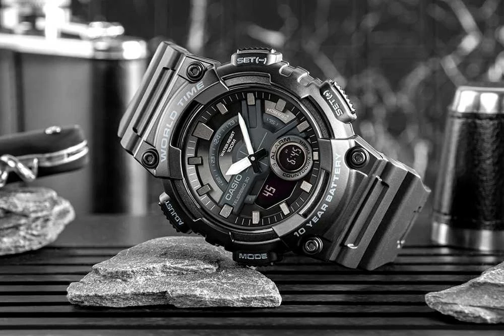 Laikrodis Casio Sport AEQ-110W-1BVEF + BOX