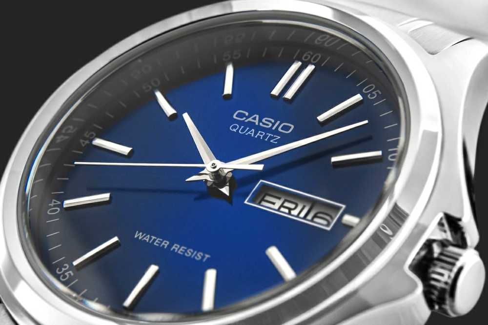 VYRIŠKAS LAIKRODIS CASIO MTP-1239D-2A – MULTIDATA (zd040c) + DĖŽĖ