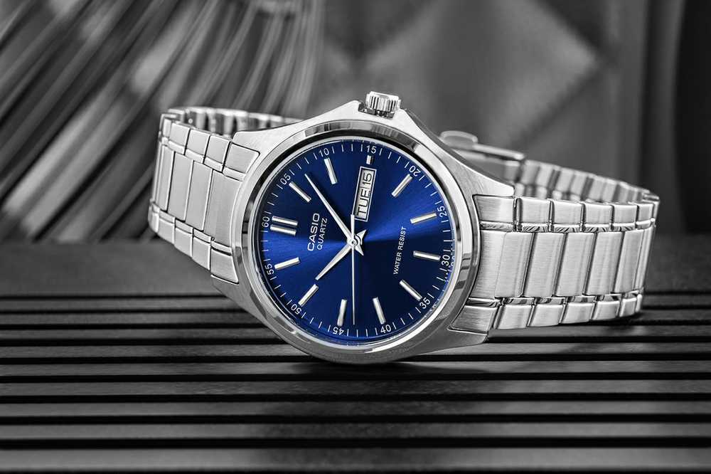VYRIŠKAS LAIKRODIS CASIO MTP-1239D-2A – MULTIDATA (zd040c) + DĖŽĖ