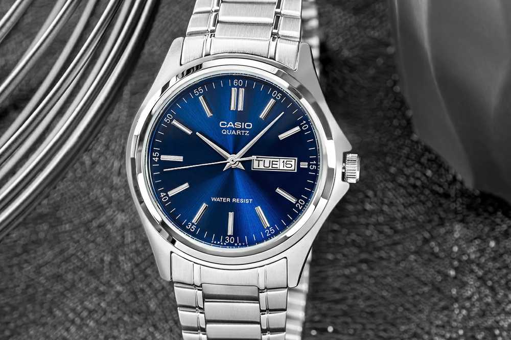 VYRIŠKAS LAIKRODIS CASIO MTP-1239D-2A – MULTIDATA (zd040c) + DĖŽĖ