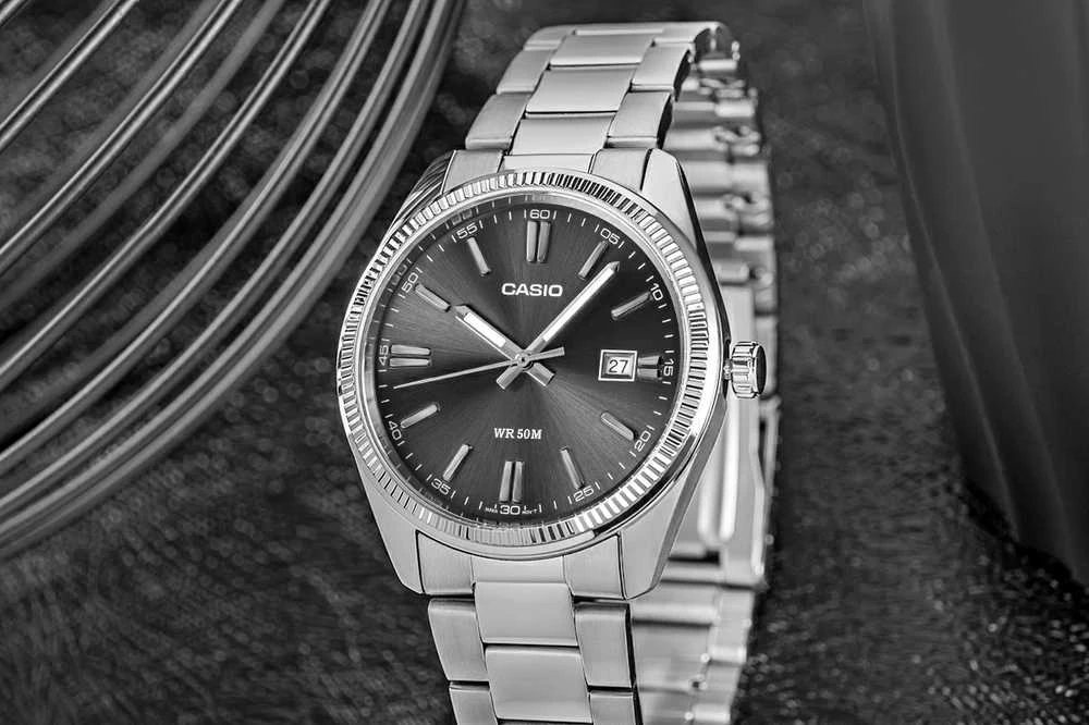 CASIO VYRIŠKAS LAIKRODIS MTP-1302PD-1A1 (zd072f) + DĖŽUTĖ