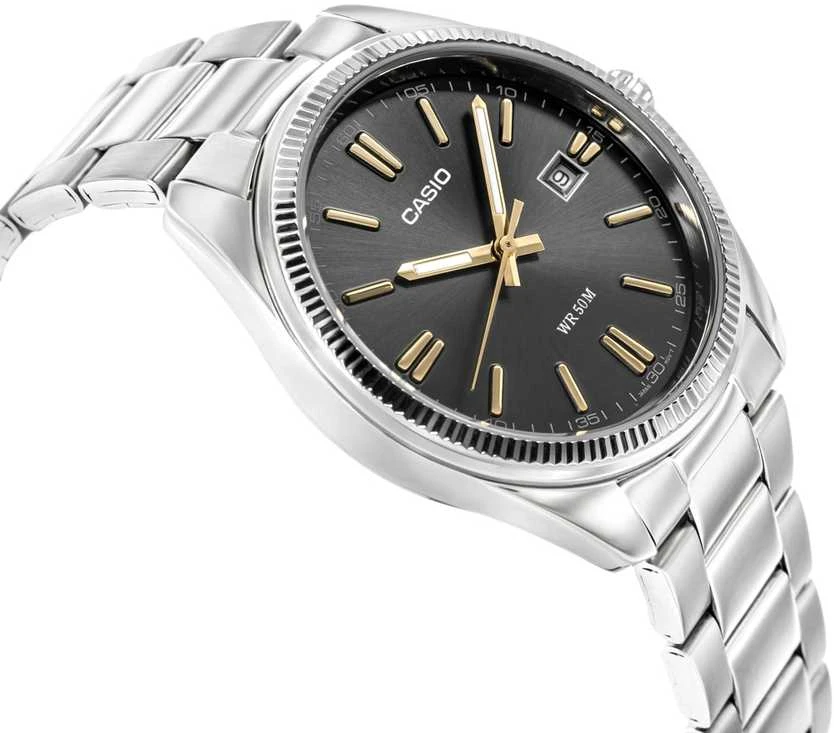 Laikrodis vyrams CASIO MTP-1302D-1A2VDF (zd072b) + dėžutė