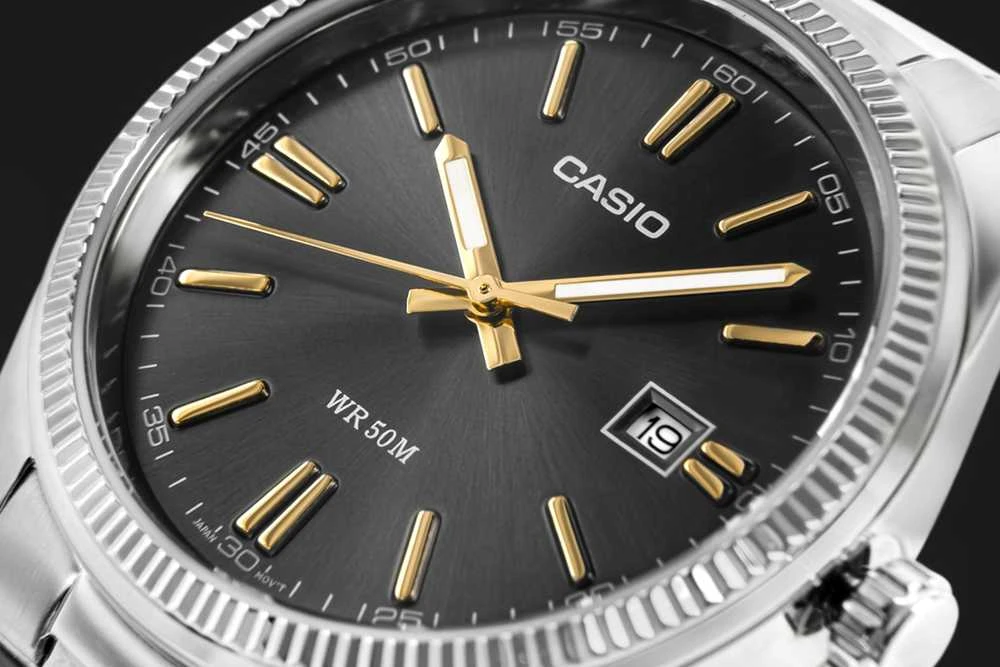 Laikrodis vyrams CASIO MTP-1302D-1A2VDF (zd072b) + dėžutė