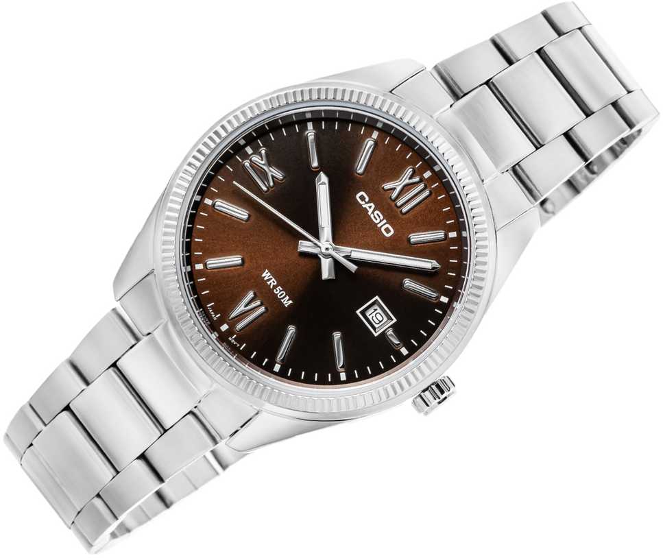 VYRIŠKAS LAIKRODIS CASIO MTP-1302DD-5A (zd072p) + DĖŽĖ