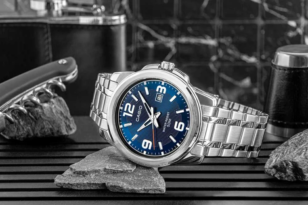 Vyriškas laikrodis CASIO MTP-1314D-2AV (zd024a) + BOX