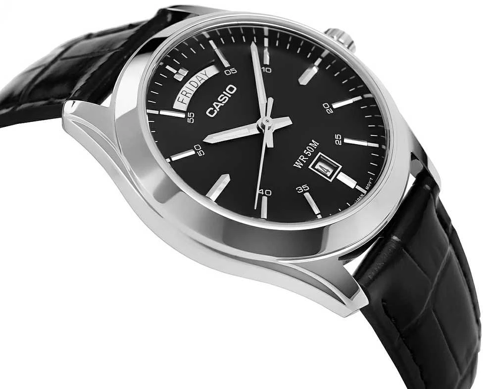 CASIO MTP-1370L-1A VYRIŠKAS LAIKRODIS (zd116b) + DĖŽUTĖ