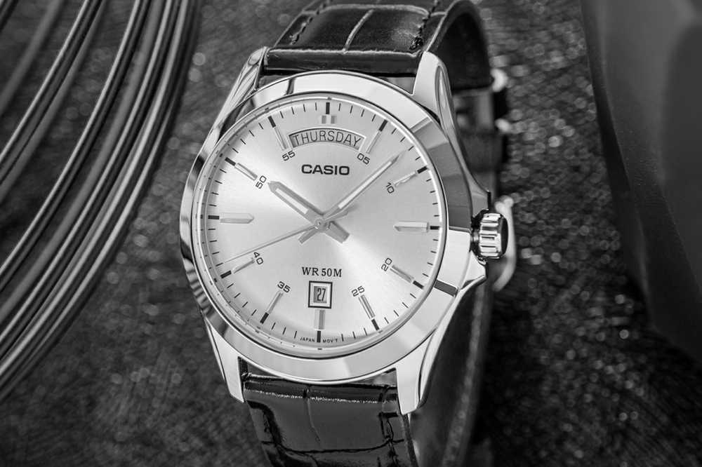 Laikrodis vyrams CASIO MTP-1370L 7AVDF (zd116a) + BOX