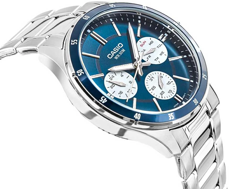 Laikrodis vyrams CASIO MTP-1374D-2A3 (zd063h) + BOX