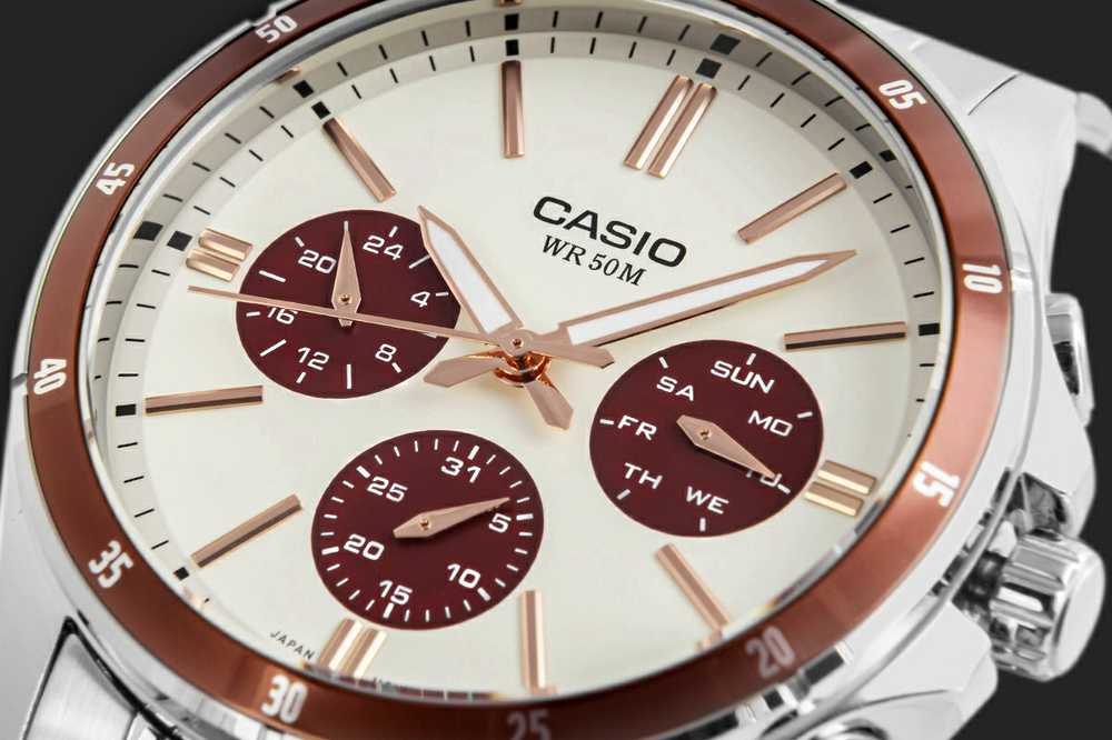 Laikrodis vyrams CASIO MTP-1374D-5A2 (zd063g) + BOX
