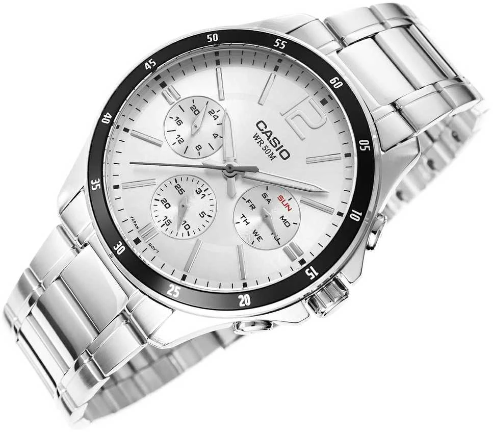 Casio MTP-1374D-7A vyriškas laikrodis (zd063e) + dėžutė