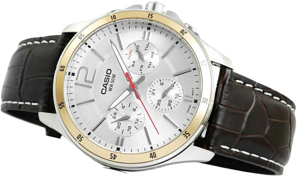 VYRIŠKAS LAIKRODIS CASIO MTP-1374L-7AVDF (zd064a) + DĖŽĖ