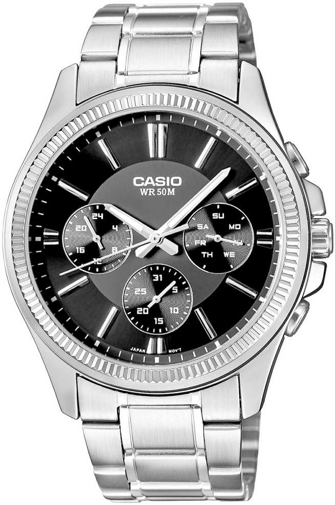 Laikrodis CASIO MEN'S WATCH MTP-1375D-1AVDF (zd112b) + BOX