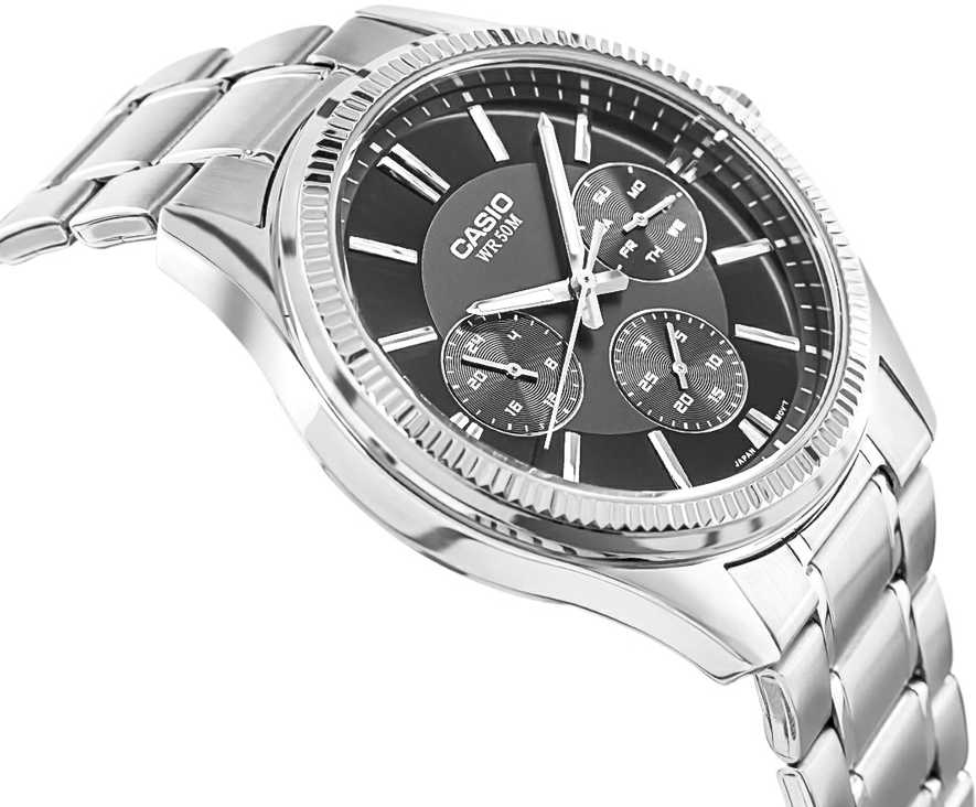 Laikrodis CASIO MEN'S WATCH MTP-1375D-1AVDF (zd112b) + BOX