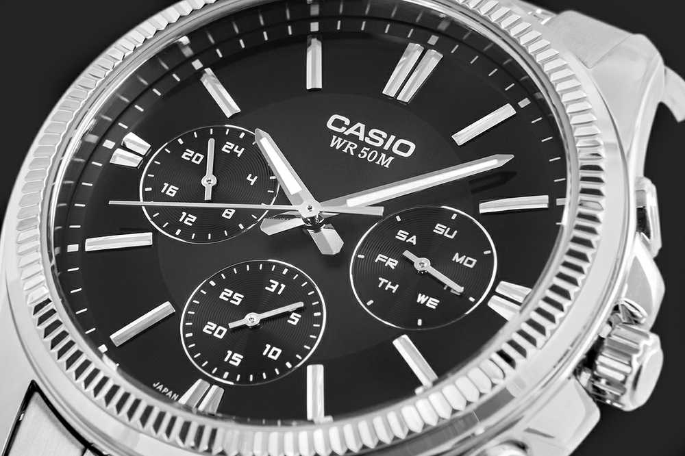 Laikrodis CASIO MEN'S WATCH MTP-1375D-1AVDF (zd112b) + BOX