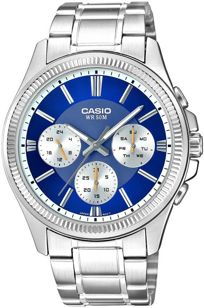 Vyriškas laikrodis CASIO MTP-1375D-3AVDF (zd112e) + BOX