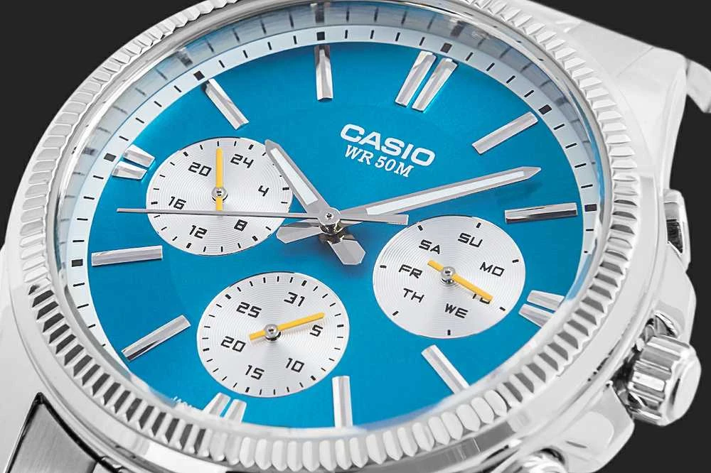Laikrodis CASIO MEN'S WATCH MTP-1375D-2A2 (zd112d) + BOX