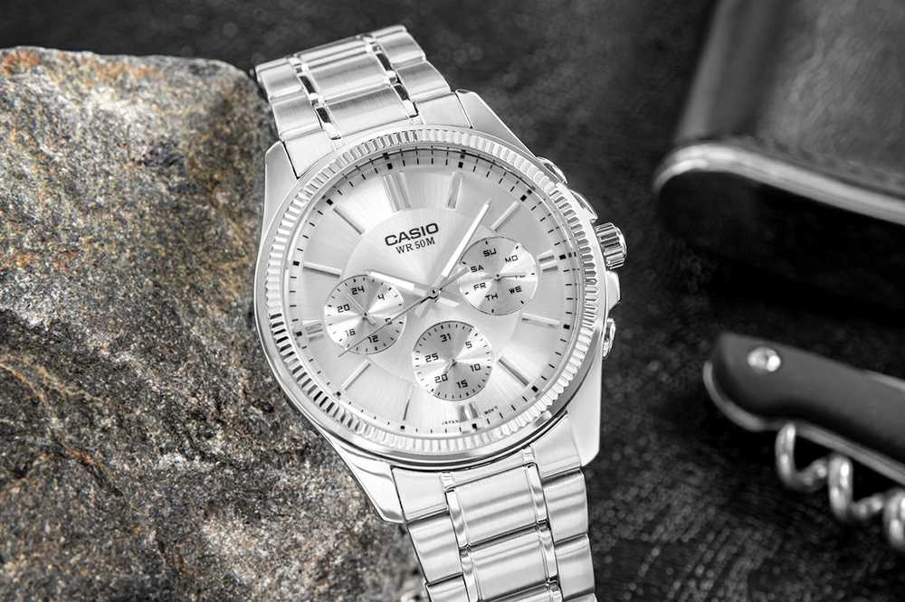 CASIO VYRIŠKAS LAIKRODIS MTP-1375D-7A + DĖŽUTĖ