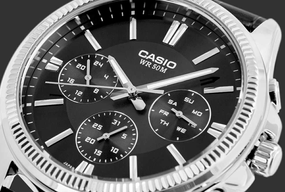 CASIO MTP-1375L 1A VYRIŠKAS LAIKRODIS (zd115b) + DĖŽUTĖ
