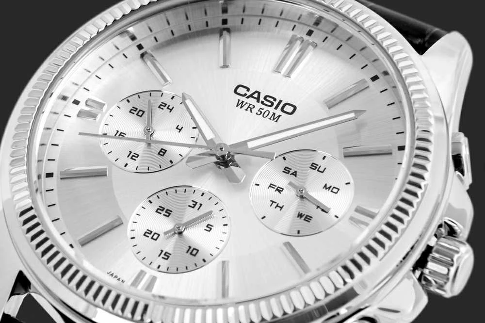 CASIO VYRIŠKAS LAIKRODIS MTP-1375L-7AVDF (zd115a) + DĖŽUTĖ