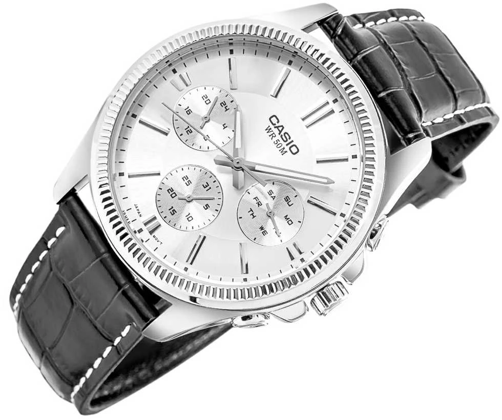 CASIO VYRIŠKAS LAIKRODIS MTP-1375L-7AVDF (zd115a) + DĖŽUTĖ