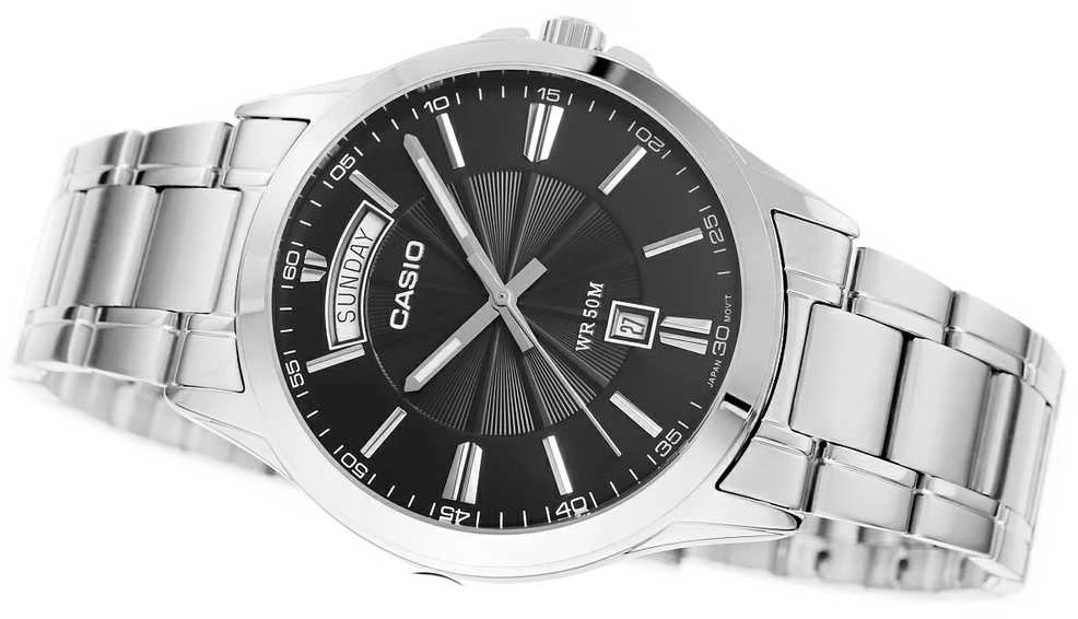 Vyriškas laikrodis CASIO MTP-1381D-3AV (zd076d) + BOX