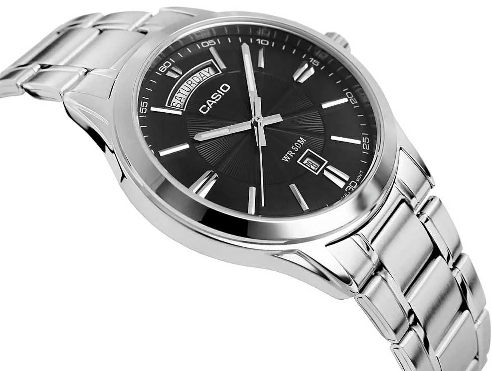 Vyriškas laikrodis CASIO MTP-1381D-3AV (zd076d) + BOX