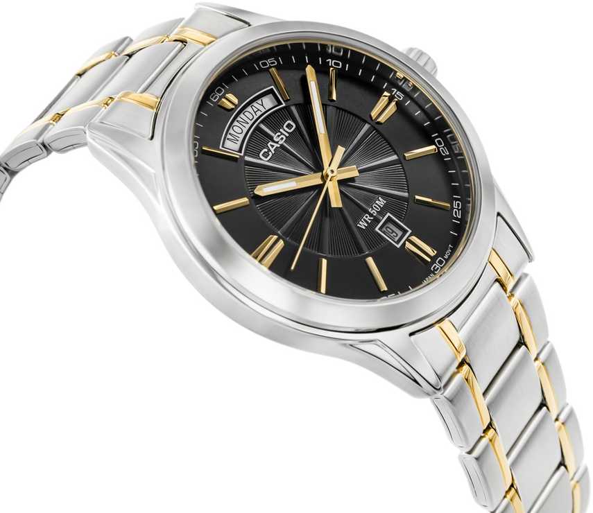 Vyriškas laikrodis CASIO MTP-1381G-1A (zd191d) + BOX