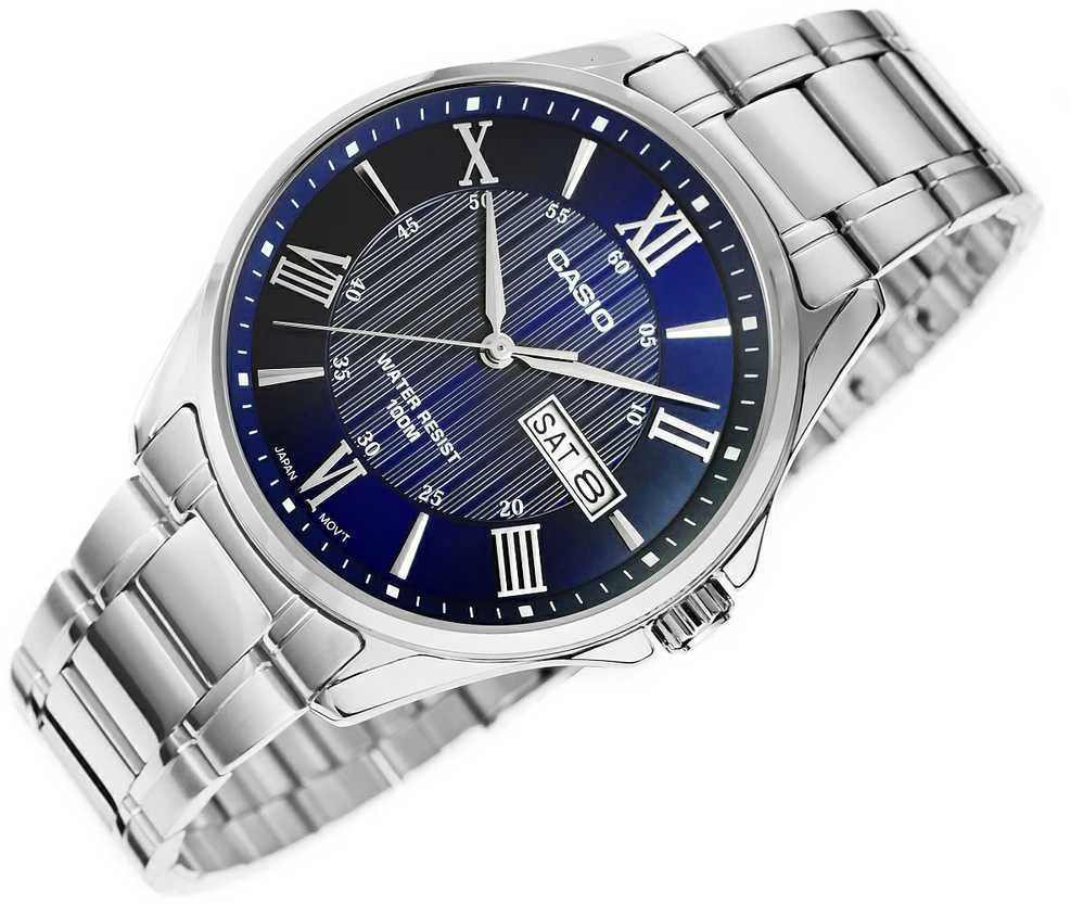 CASIO VYRIŠKAS LAIKRODIS MTP-1384D-2A + DĖŽUTĖ